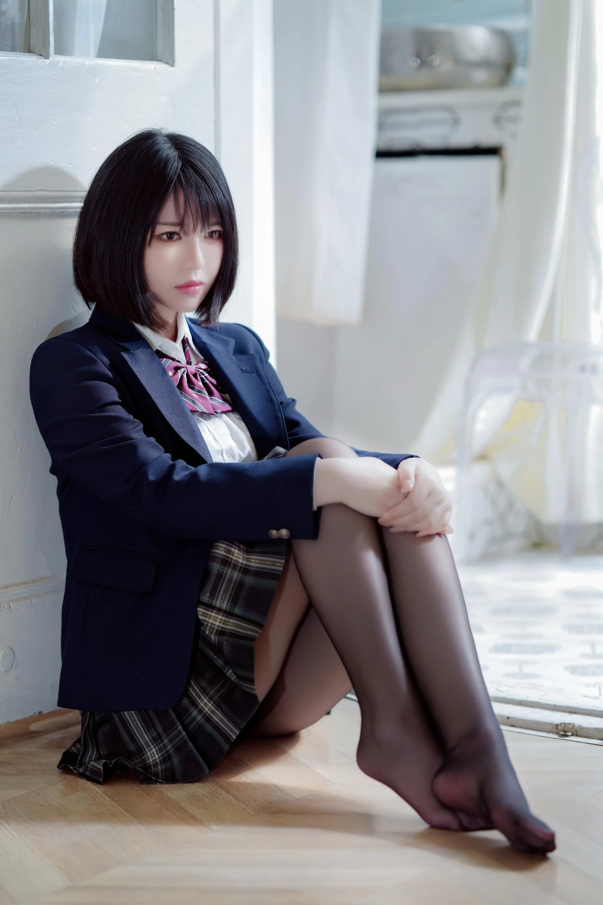 半半子 – NO.46 彼女の制服姿が好き [54P]插图2